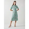 Lk Bennett Valerie Dresses In Green