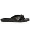 Lk Bennett Valerie Knot Slide Sandal In Black