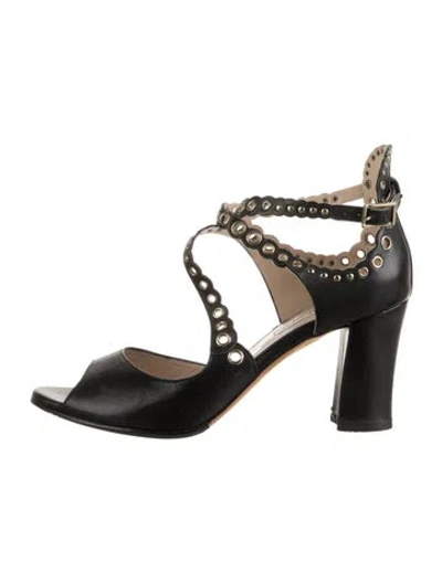 Pre-owned Lk Bennett Vintage Leather Pumps In Black