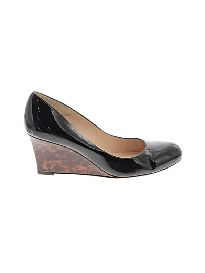 Pre-owned Lk Bennett Wedges In Black