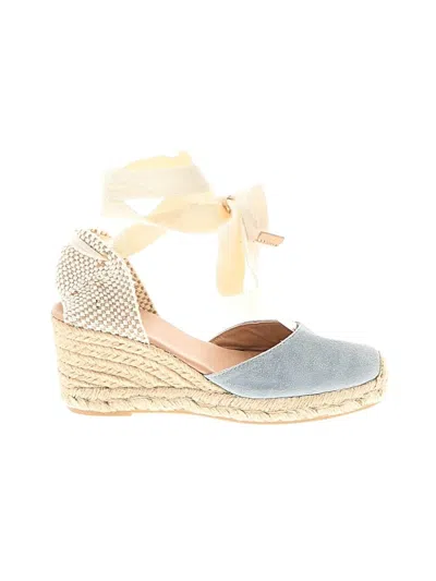 Pre-owned Lk Bennett Wedges In Blue