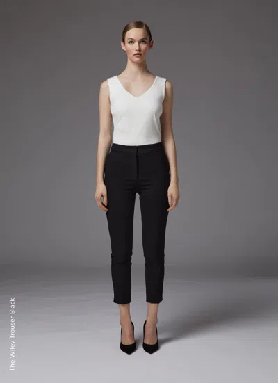 Lk Bennett Wiley Trousers In Black
