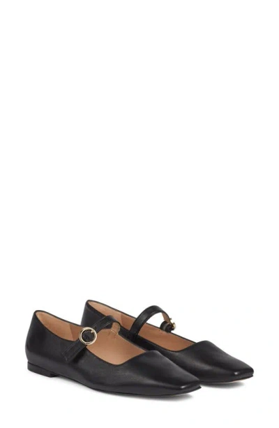 Lk Bennett Willow Mary Jane Flat In Black