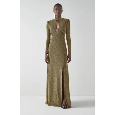 Lk Bennett Wilma Dresses In Green