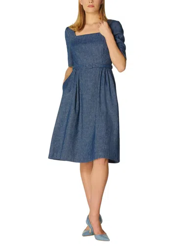 Lk Bennett Wilson Dress In Blue