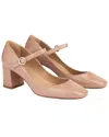 Lk Bennett Womens Pin-pink Winter Patent-leather Mary Jane Courts