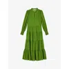 Lk Bennett Marcel Dresses In Gre-bright Green