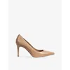 Lk Bennett Womens Bei-trench Floret Leather Courts Eur 41 / 8 Uk