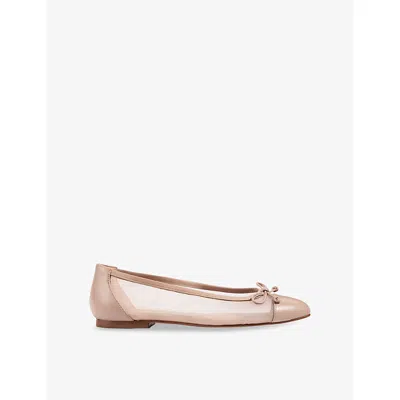 Lk Bennett Womens  Kara Mesh Ballet Pumps