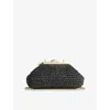 Lk Bennett Womens  Alexa Braided Paper Clutch