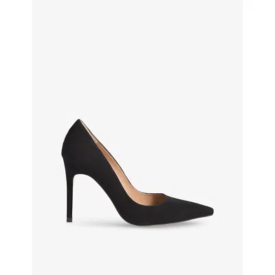 Lk Bennett Womens Bla-black Fern Suede Courts Eur 37 / 4 Uk