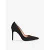 Lk Bennett Womens Bla-black Fern Suede Courts Eur 37 / 4 Uk In Black