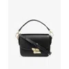 Lk Bennett Womens Bla-black Frankie Core Leather Cross-body Bag In Bla-black