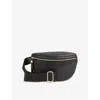 Lk Bennett Womens Rosie Leather Chest Bag Bla-black In Bla-black