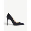 Lk Bennett Fern Suede Courts In Nero