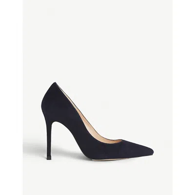 Lk Bennett Fern Suede Courts In Nero