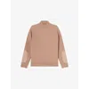 Lk Bennett Womens  Everly Ribbed Wool-blend Jumper In Bro-cinnamon