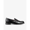 Lk Bennett Arissa Penny Loafer In Bla-black