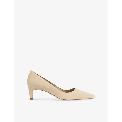 Lk Bennett Womens Bei-trench Ava Suede Heeled Courts