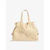 Lk Bennett Womens Tau-light Taupe Selina Leather Tote Bag