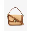 Lk Bennett Womens Mul-brown Frankie Core Leather Cross-body Bag