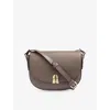 Lk Bennett Womens Jodie Leather Cross Body Bag Tau-taup In Tau-taupe