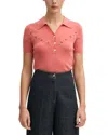 Lk Bennett Wool-blend Fiona Knitted Top In Pink