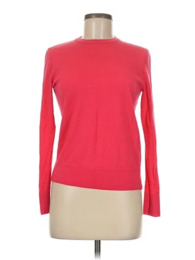 Pre-owned Lk Bennett Wool Pullover Sweater In Red