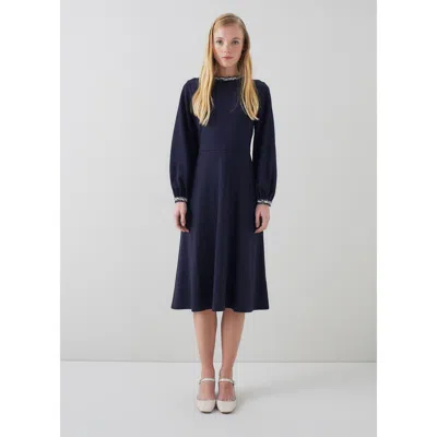Lk Bennett Yvonne Dresses In Blue