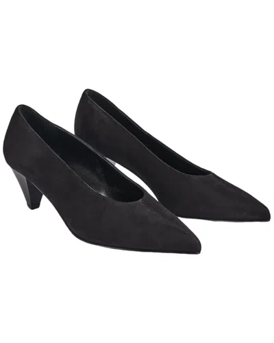 Lk Bennett Zayla Leather Pump In Black