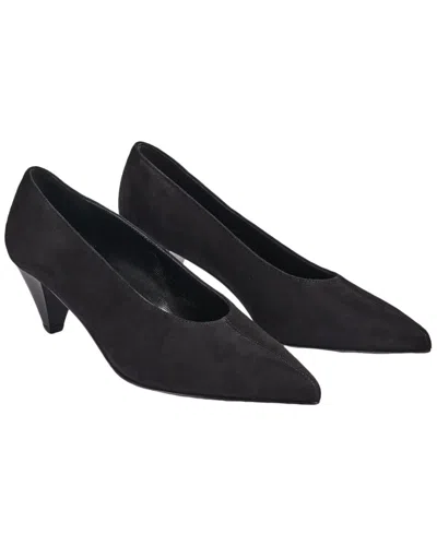 Lk Bennett Zayla Leather Pump In Black