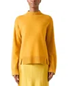 Lk Bennett Zoe Wool-blend Knitted Top In Yellow