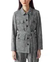 Lk Bennett Zurich Jacket In Gray
