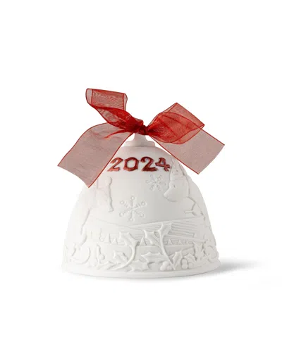 Lladrò 2024 Christmas Bell Re-deco Red In Multi