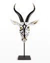 Lladrò Antelope Mask In Black Gold