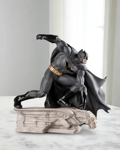 Lladrò Batman Limited Edition Porcelain Sculpture In Black