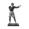 Lladrò Boxer Sculpture In Black