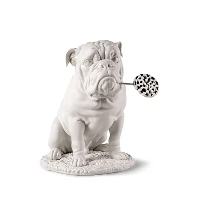 LLADRÒ BULLDOG WITH LOLLIPOP SCULPTURE
