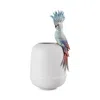 Lladrò Cockatoo Vase In Multi