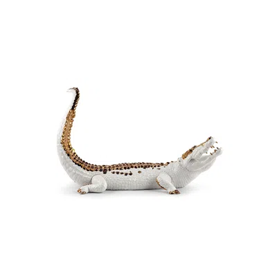 Lladrò Crocodile Sculpture