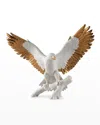 Lladrò Exclusive, Limited Edition Freedom Eagle In White Copper