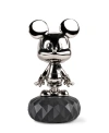 Lladrò Mickey Mouse Platinum Sculpture In Multi