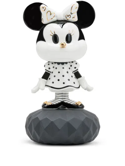 Lladrò Minnie Mouse Porcelain Sculpture In White