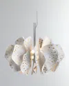 Lladrò Nightbloom Hanging Lamp In White/gold