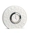 Lladrò Porcelain Logos Clock In White