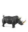 Lladrò Limited Edition Rhino Sculpture