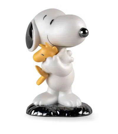 Lladrò Snoopy Figurine In Yellow/white