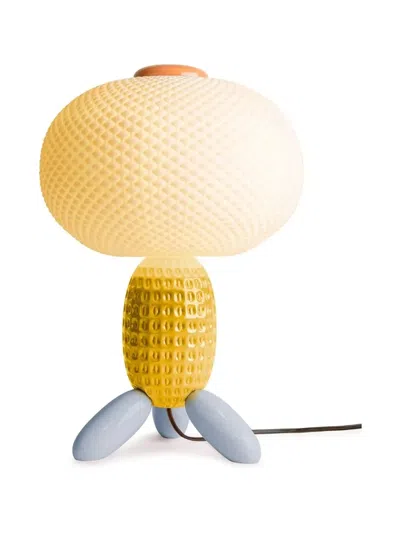 Lladrò Soft Blown Tischlampe In Gelb