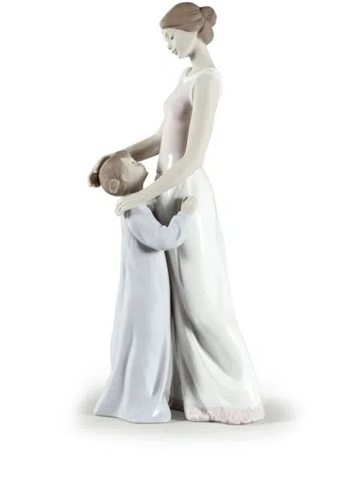 Lladrò Someone To Look Up To Mother Figurine (36cm) In White