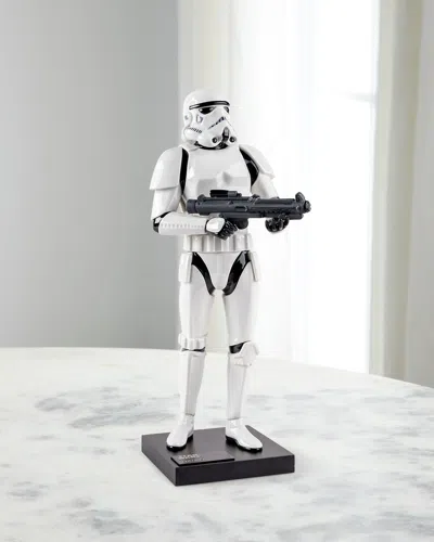 Lladrò Stormtrooper Sculpture In White/black